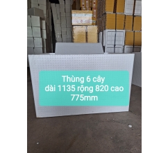 Thùng xốp 6 cây dài 1135 rộng 820 cao 775